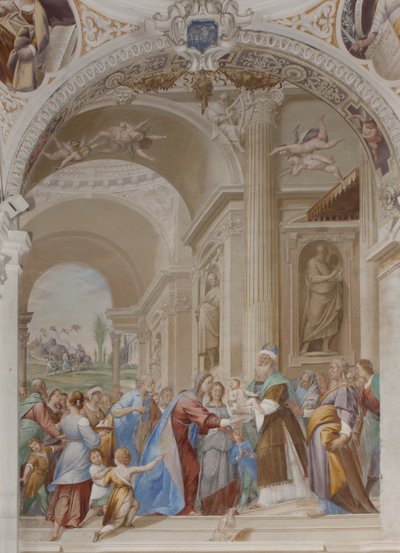 Presentasjon av Jesus i tempelet, 1623-34 av Isidoro Bianchi