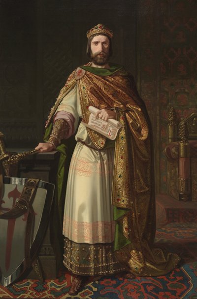 Kong Ferdinand II av León, 1850 av Isidoro Lozano