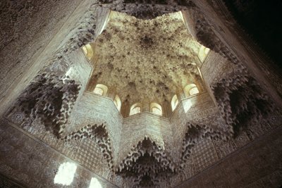 Taket i Hall of the Abencerrajes av Islamic School