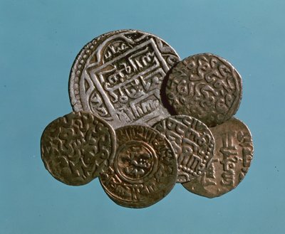Mynter fra Timurid-perioden, 1370-1505 (metall) av Islamic School