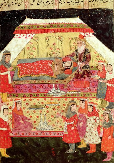 Harem Scene, illustrasjon fra 