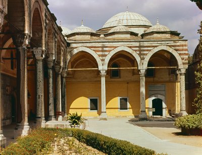 Innvendig gårdsplass til Topkapi-palasset av Islamic School