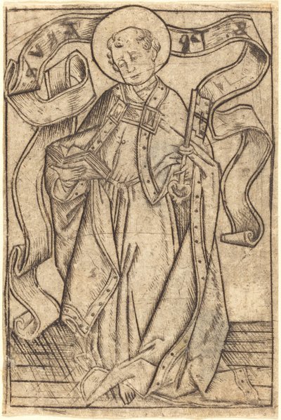 Sankt Peter, ca. 1465. av Israhel van Meckenem