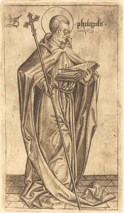 Saint Philip, ca. 14701480. av Israhel van Meckenem