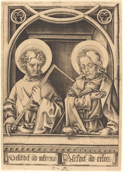 Saints Thomas and James the Less, c. 14801485.    1169861   no       norwegian Successfully Translated  Original: Karper opzwemmend tegen een waterval Translat: Karper opzwemmend tegen een waterval 1381844 no norwegian Successfully Translated Original: Noc av Israhel van Meckenem