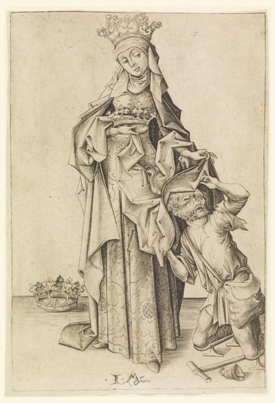 St. Elizabeth av Israhel van Meckenem