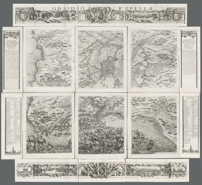 La Rochelles seire, 1628-1630. av Israël Henriet