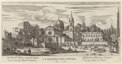 Madonna del Popolo av Israël Silvestre
