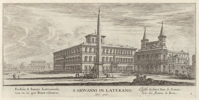 S. Giovanni i Laterano av Israël Silvestre