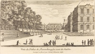 Utsikt over Luxembourg av Israël Silvestre