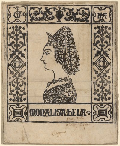 Dette er Lisa Bela av Italian 15th Century