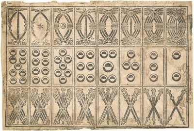 Spillekort av Italian 15th Century