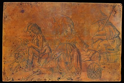 Ulike yrker [recto] av Italian 15th Century