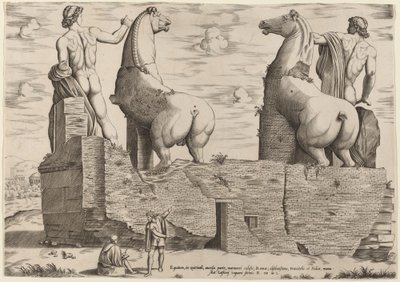 Hester, i Quirinale, på motsatt side av Italian 16th Century