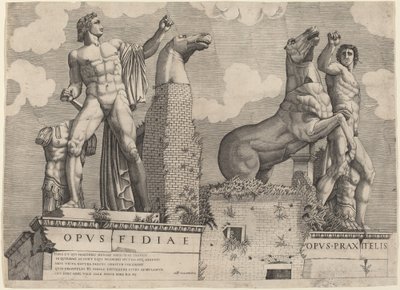 The Work of the Daughter... The Work of Praxitel av Italian 16th Century