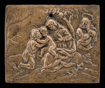 Den hellige familie av Italian 16th Century