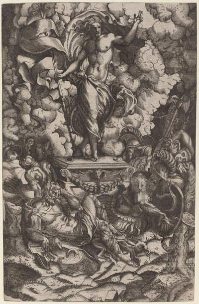 Oppstandelsen av Italian 16th Century after Francesco Salviati