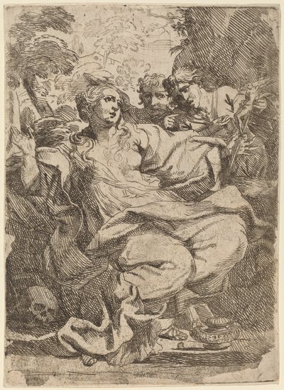 Magdalen av Italian 17th Century