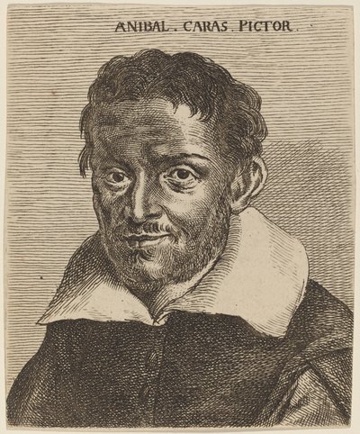 Annibale Carracci av Italian 18th Century