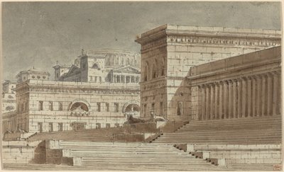 Scenedesign av Italian 19th Century