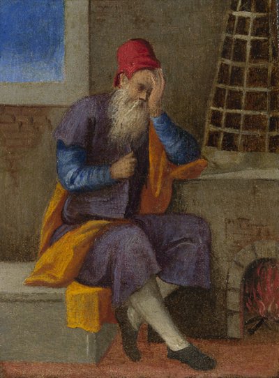 Månedens arbeid: januar, ca. 1580 av Italian Master
