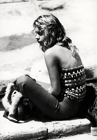 En ung hippy, ca. 1970 av Italian Photographer