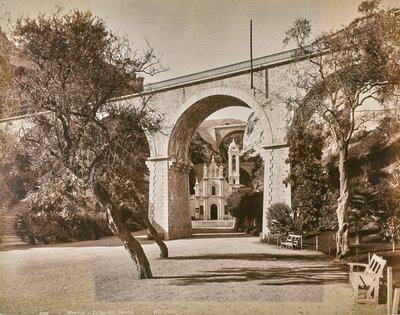 Album "Genua og Pisa": Chapel Sainte Dévote i Monaco, ca. 1880-90 (s/hvitt-bilde) av Italian Photographer