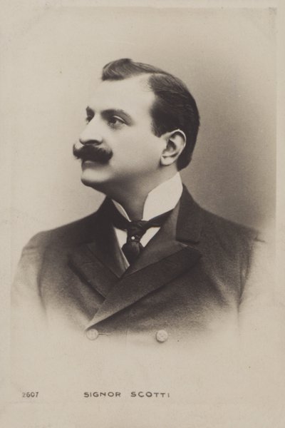 Antonio Scotti, italiensk operabaryton av Italian Photographer