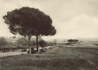 Akvedukten til Claudius på den nye Appian-veien av Italian Photographer