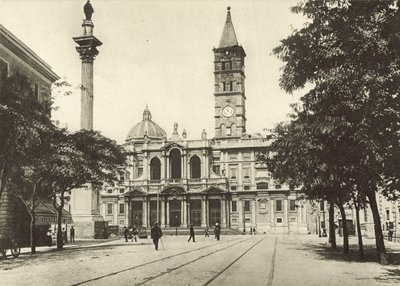 Basilikaen S Maria Maggiore av Italian Photographer