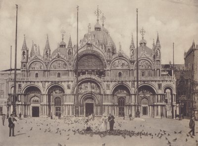 Chiesa S Marco (s/hvitt bilde) av Italian Photographer