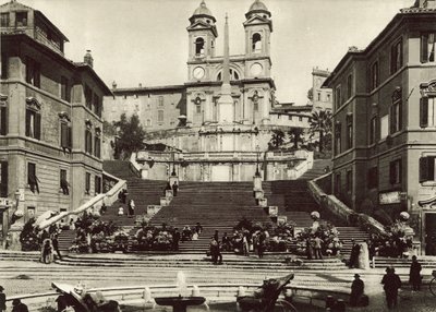 Trinita dei Monti-kirken av Italian Photographer