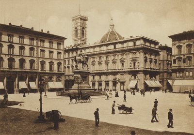 Firenze / Firenze: Piazza Vittorio Emanuele (s/h foto) av Italian Photographer