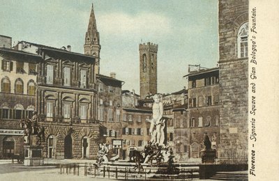 Firenze, Italia, Piazza Signoria av Italian Photographer