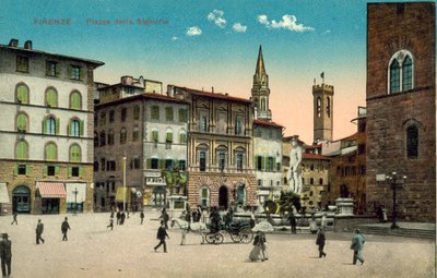 Firenze, Piazza Della Signoria av Italian Photographer