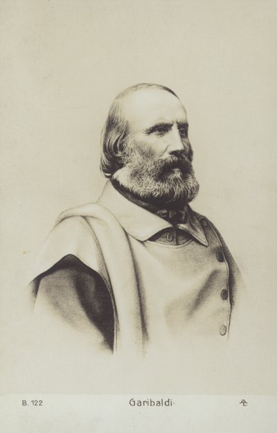 Giuseppe Garibaldi av Italian Photographer
