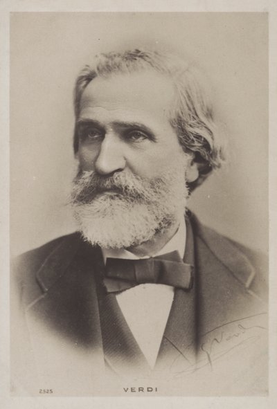 Giuseppe Verdi , italiensk komponist av Italian Photographer