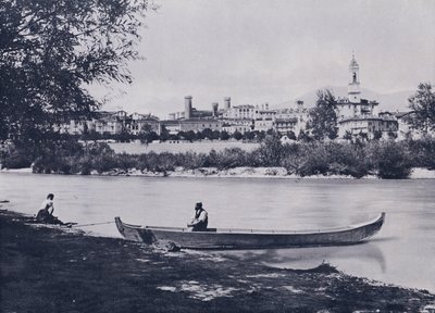 Italia: Ivrea (s/hvitt bilde) av Italian Photographer