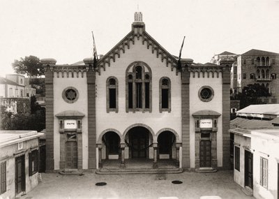 Maghen Abraham synagoge, Beirut av Italian Photographer