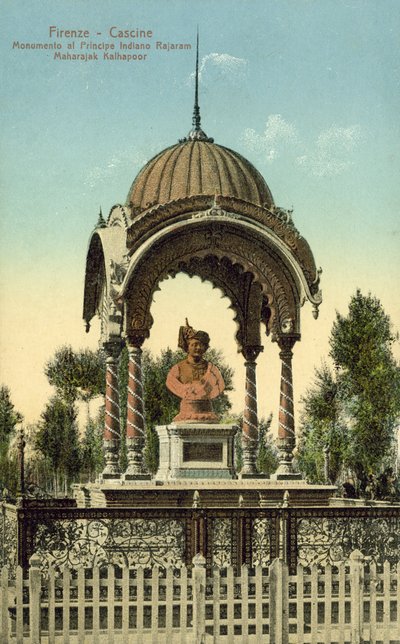 Indisk monument, Parco Delle Cascine, Firenze (fargebilde) av Italian Photographer