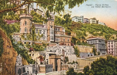 Napoli, Italia, Grifeo Park, Hotel Bertolini av Italian Photographer