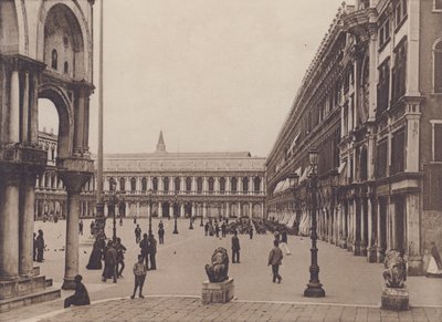 Piazza S Marco Dai Leoncini (s/h-bilde) av Italian Photographer