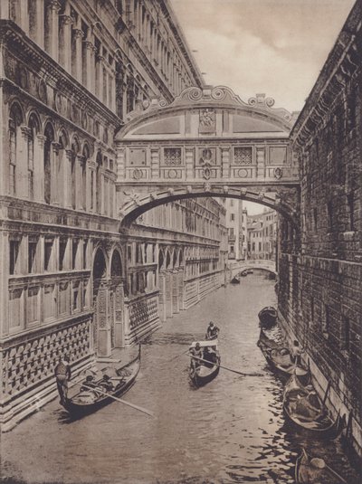 Sukkenes bro (s/h-bilde) av Italian Photographer