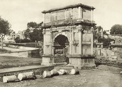 Forum Romanum, Titusbuen av Italian Photographer