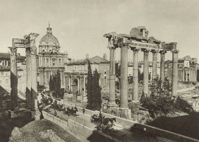 Forum Romanum med de nye utgravningene av Italian Photographer