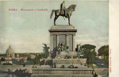 Roma, Italia, Garibaldi-monumentet av Italian Photographer