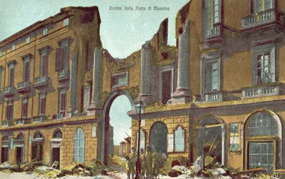 Ruin av Messina-porten av Italian Photographer