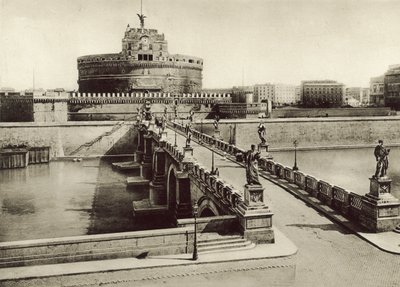 St Angelo slott og bro av Italian Photographer