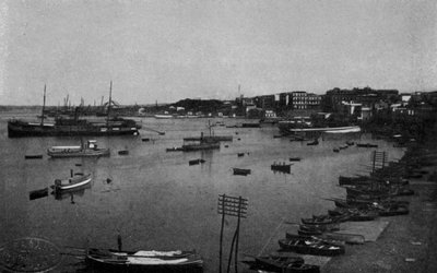 Taranto, General Panorama og lite hav (s/h foto) av Italian Photographer