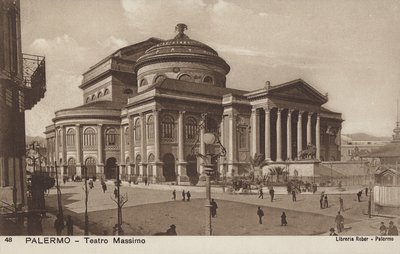 Massimo Theatre, Palermo, Sicilia av Italian Photographer